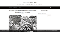 Desktop Screenshot of ipad-journal.com