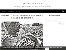 Tablet Screenshot of ipad-journal.com